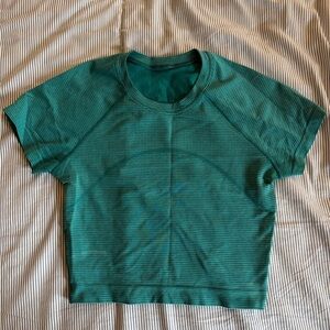 lululemon swiftly tech cropped short sleeve shirt 2.0